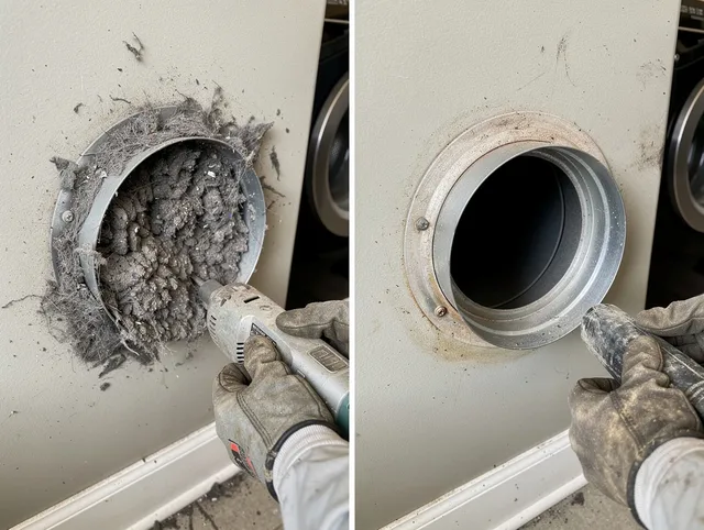 Professional clogged vent cleaning by Fort Collins Dryer Vent Cleaning in Fort Collins