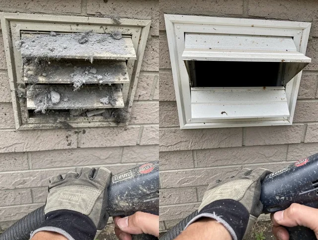 Professional dryer exhaust vent cleaning by Fort Collins Dryer Vent Cleaning in Fort Collins