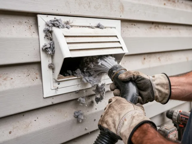 Professional dryer vent cleaning by Fort Collins Dryer Vent Cleaning in Fort Collins