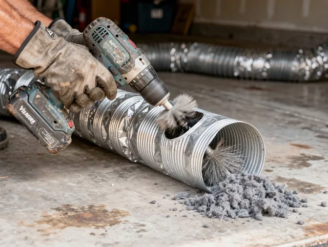 Professional duct cleaning by Fort Collins Dryer Vent Cleaning in Fort Collins